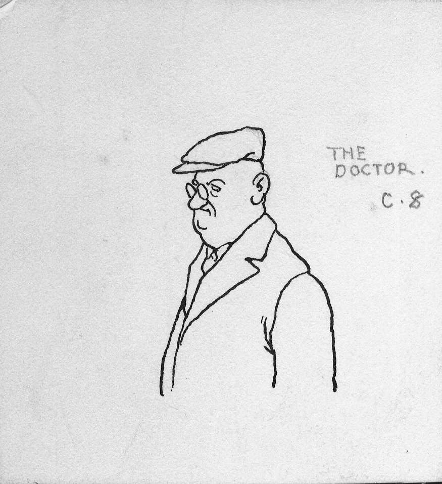 The doctor - pen and ink
