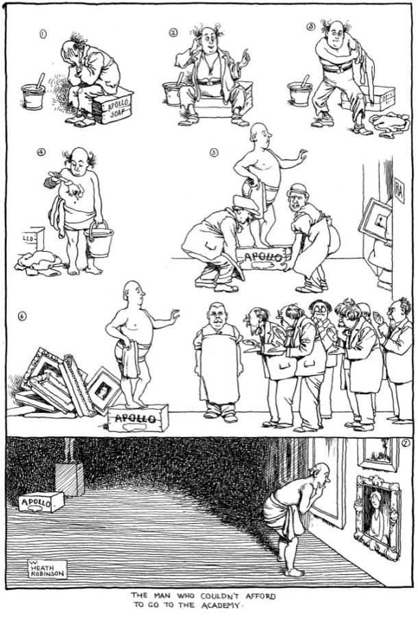 The man who couldn’t afford to go to the Academy – Heath Robinson Museum